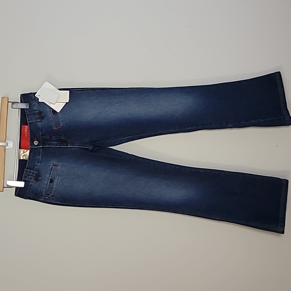 Ecko Red Top Flight Flare low rise jean Sz 9 Vintage Y2K